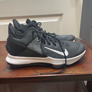 Nike Black and White Mesh Sneakers